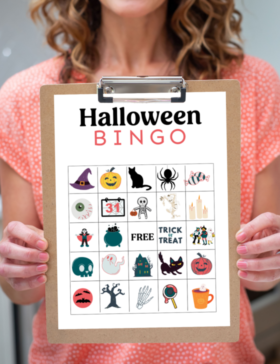 Halloween Bingo printable.