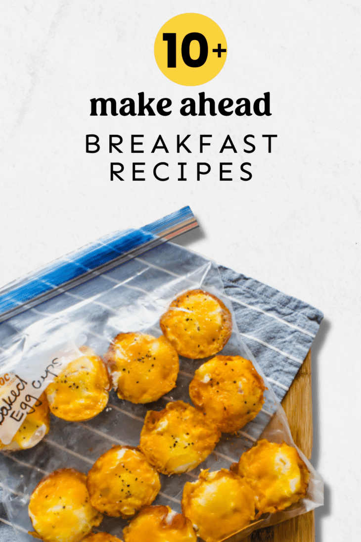Make Ahead Breakfast Ideas The Ultimate List! - Thriving Home