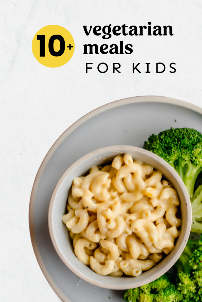 vegetarian meals for kids opening slide image