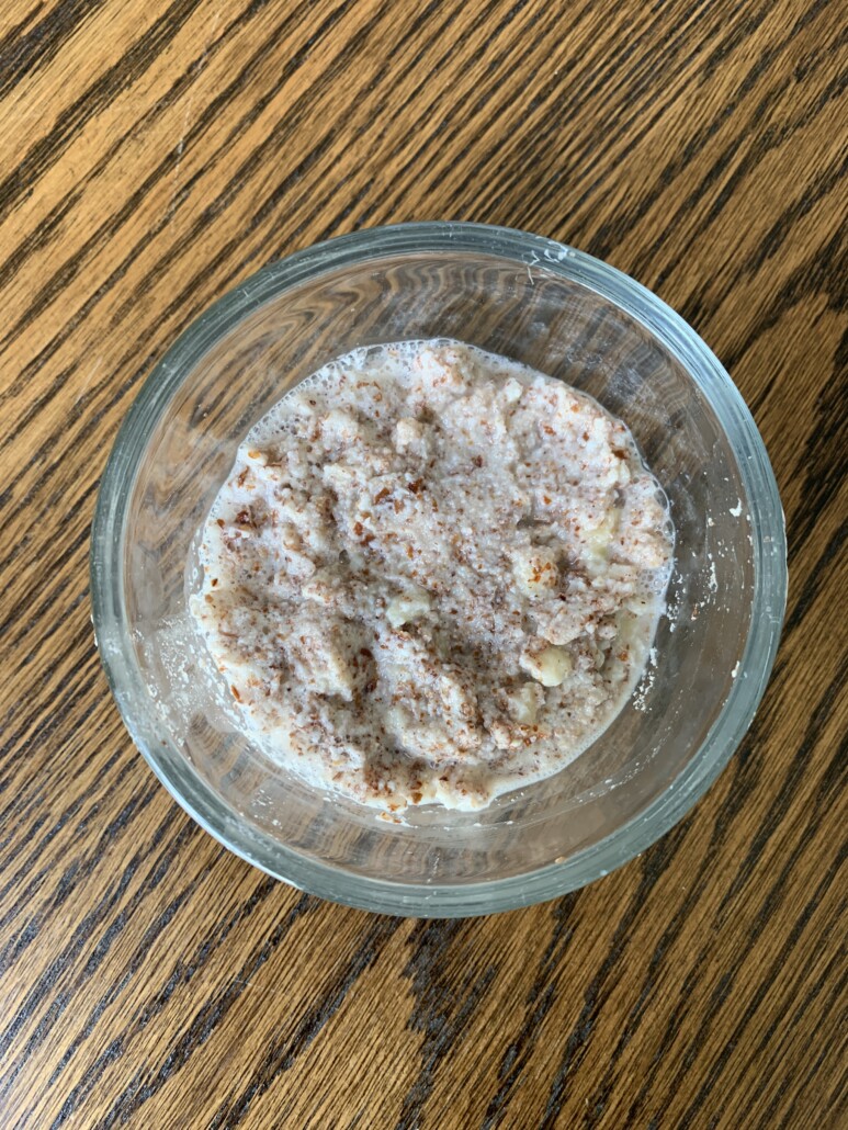 pulp from making and straining almond milk