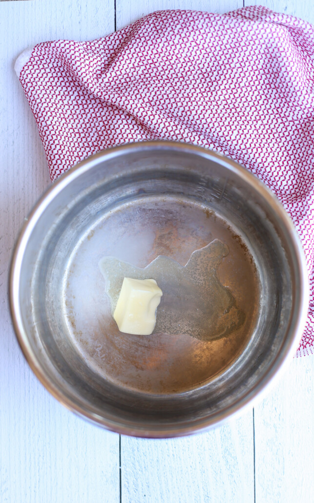 Butter melting in instant pot