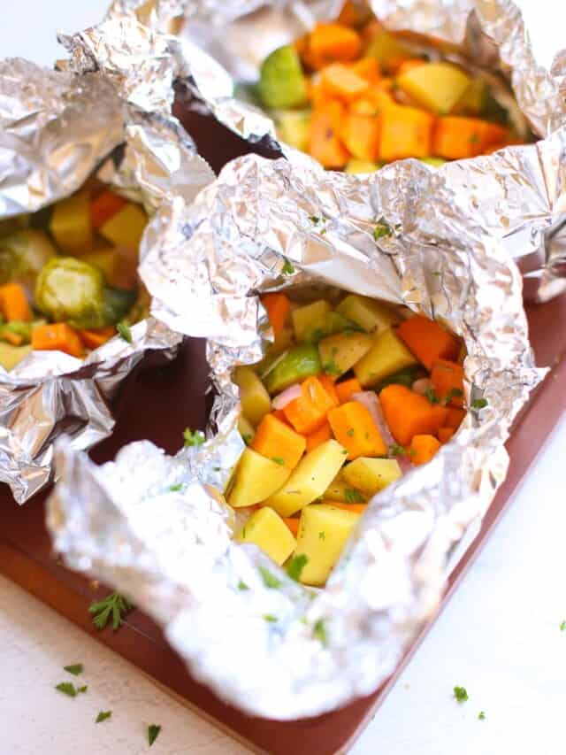 Grilled Vegetable Foil Packs Thriving Home