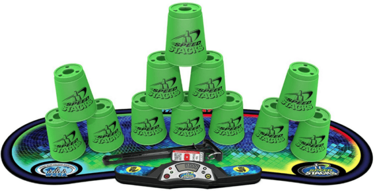 Cup Stacking set and timer mat.