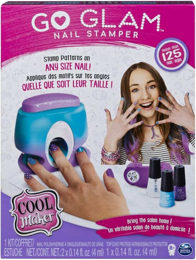Stock photo of the Go Glam Nail Stamper box.