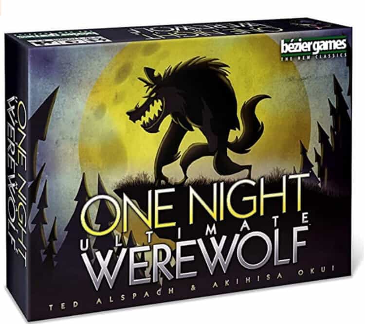 One night werewolf game.