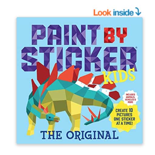 Cover of the original Paint by Sticker book.
