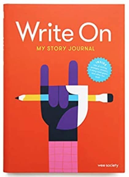 Cover of a kids journal titled, "Write-On".