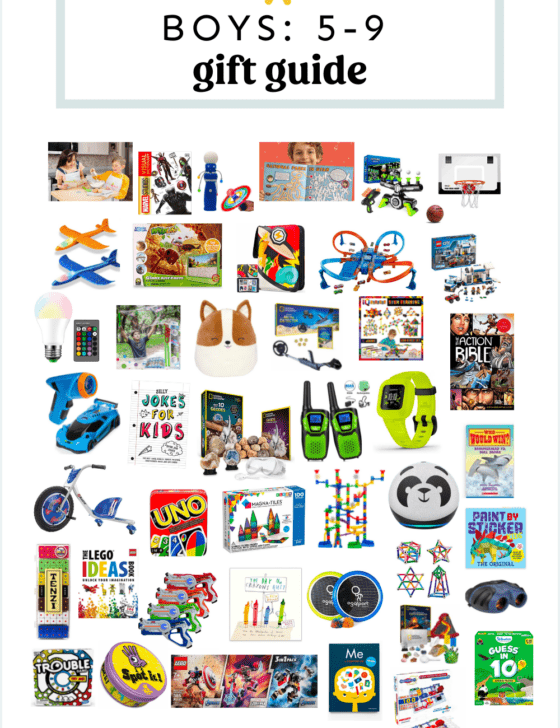 Gift guide for 5-9 year olds