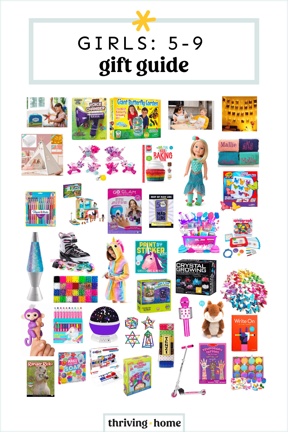 Dream Fun Toys for 8 9 10 Year Old Girls Kids, Educational Toys for Girls  Boys Birthday Gift for 10-14 Year Old Kids Crafts Art Kits for Kids 9-12  Year Old Art
