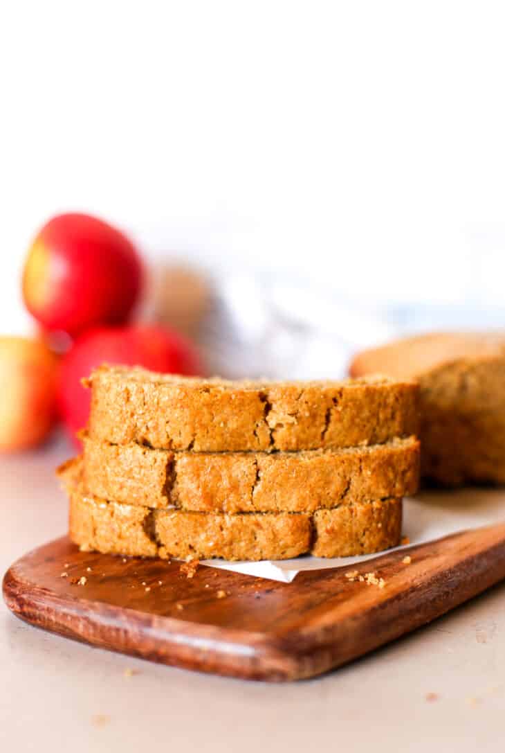 Moist And Delicious Cinnamon Applesauce Bread {whole Wheat }