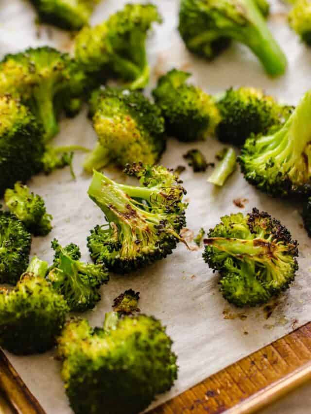 Oven Roasted Broccoli Thriving Home
