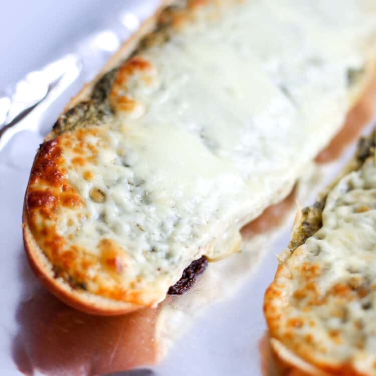 Cheesy Pesto Bread