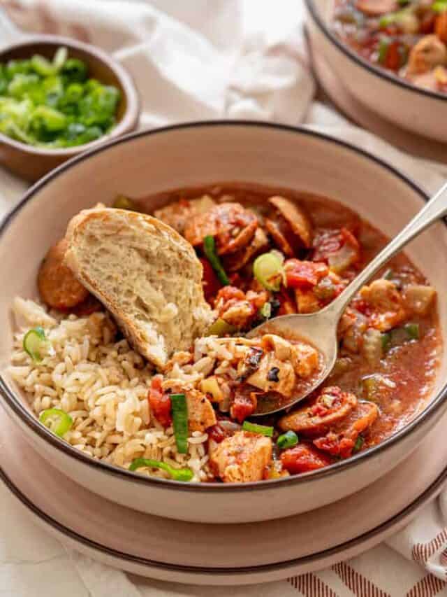 Easy Instant Pot Jambalaya - Thriving Home