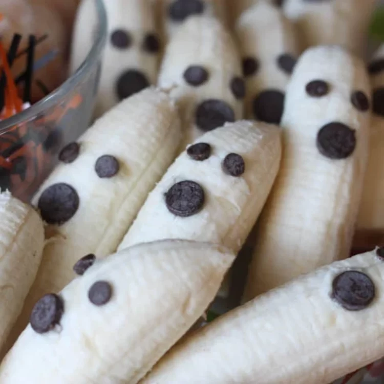 A collection of ghost bananas.
