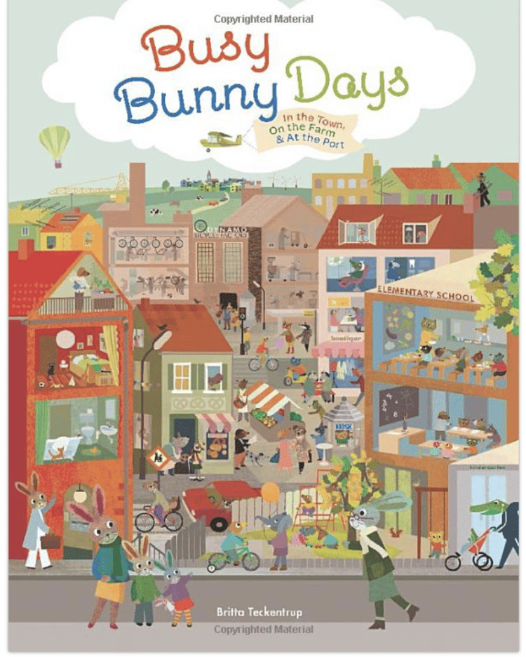 busy bunny days book
