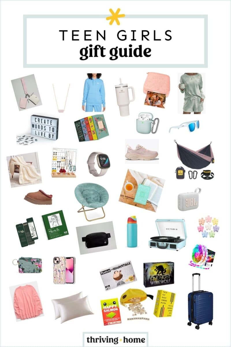 Best Gifts for Teen Girls (2024 Edition) - Thriving Home