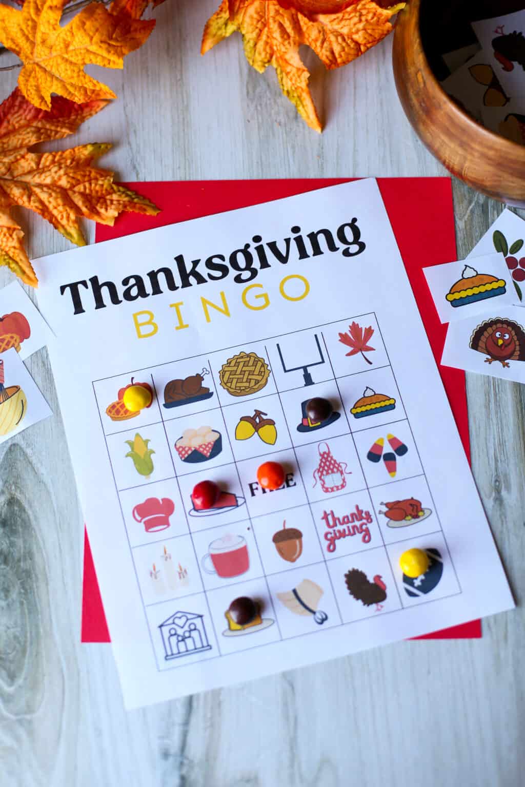 Free Thanksgiving Bingo Game (18+ Cards!) - Thriving Home