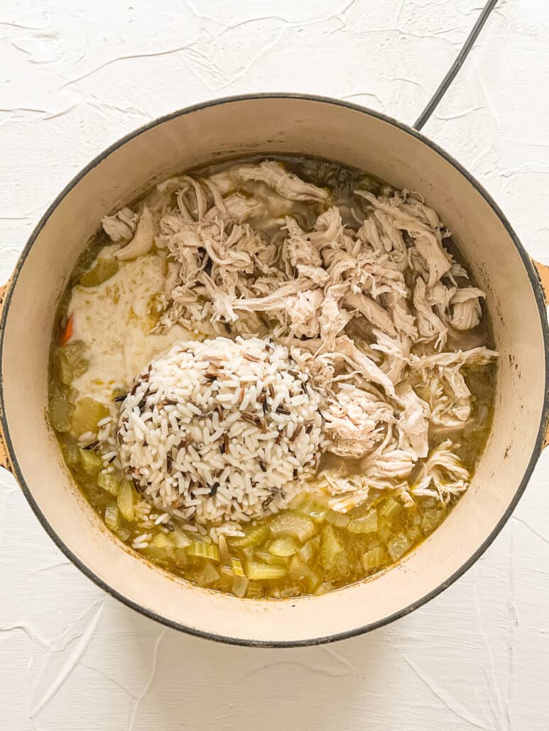 Chicken and Wild Rice Soup - Linger