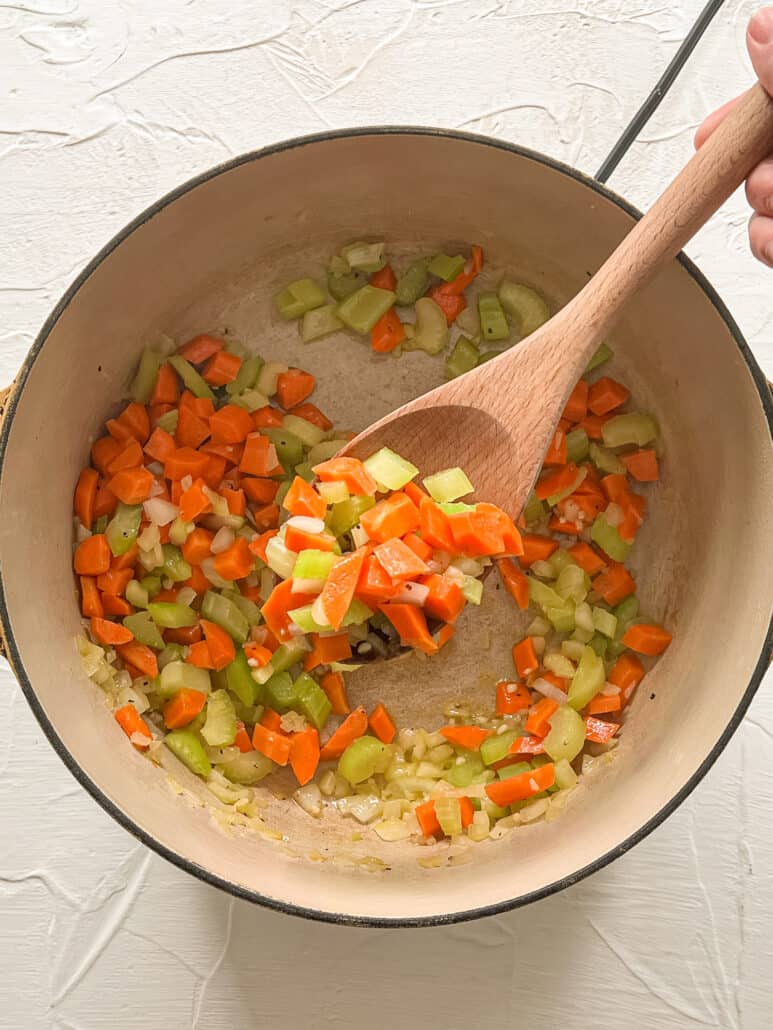 Freezer Meal Chicken Wild Rice Soup - Kiwi and Carrot