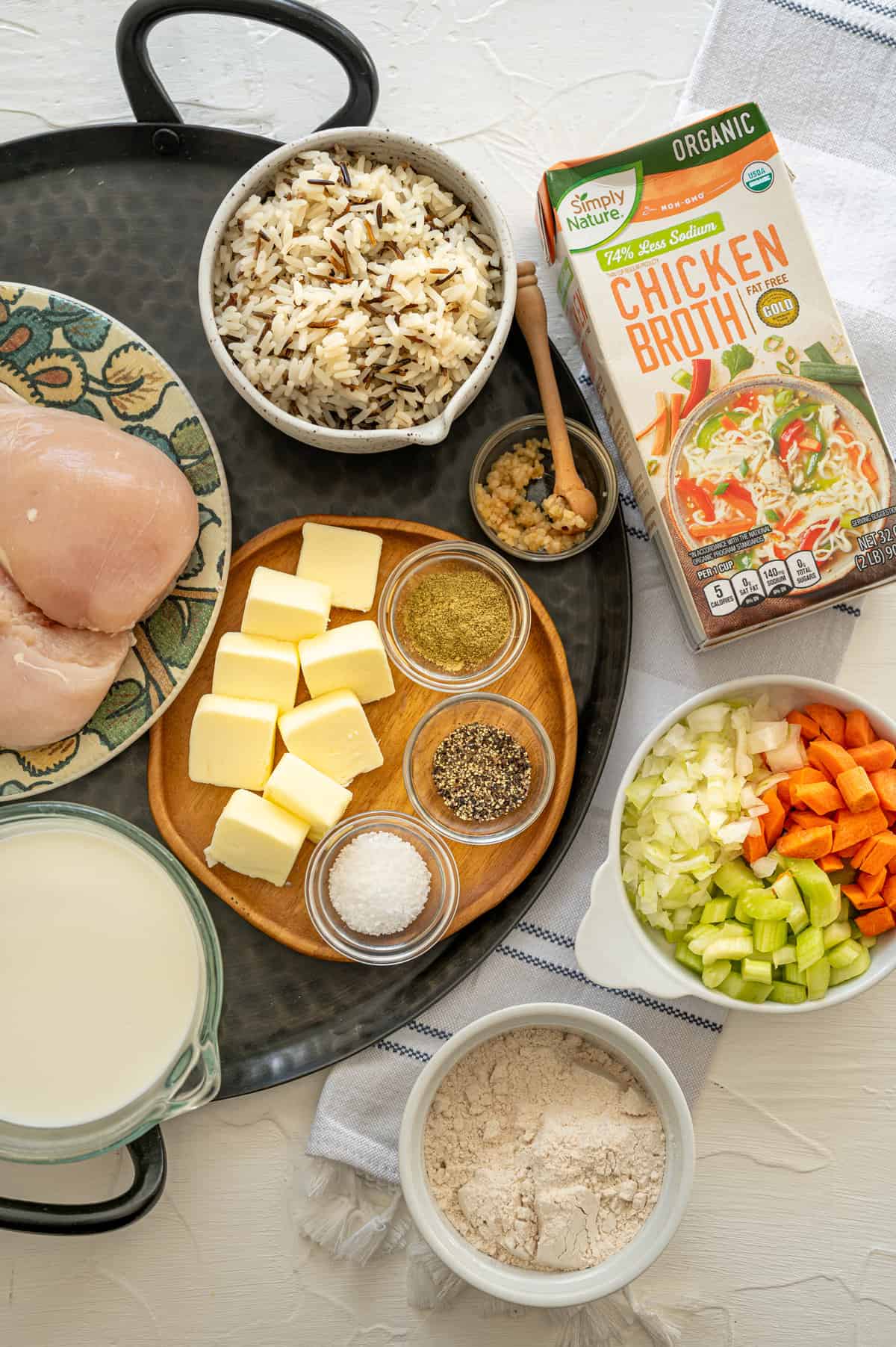 The BEST Creamy Chicken and Wild Rice Soup Thriving Home