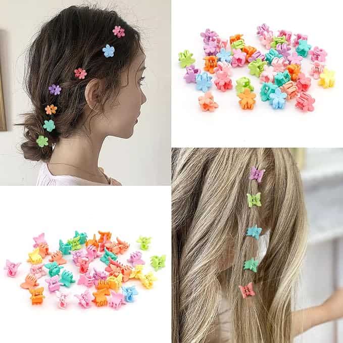 hair clippies for tween girl.