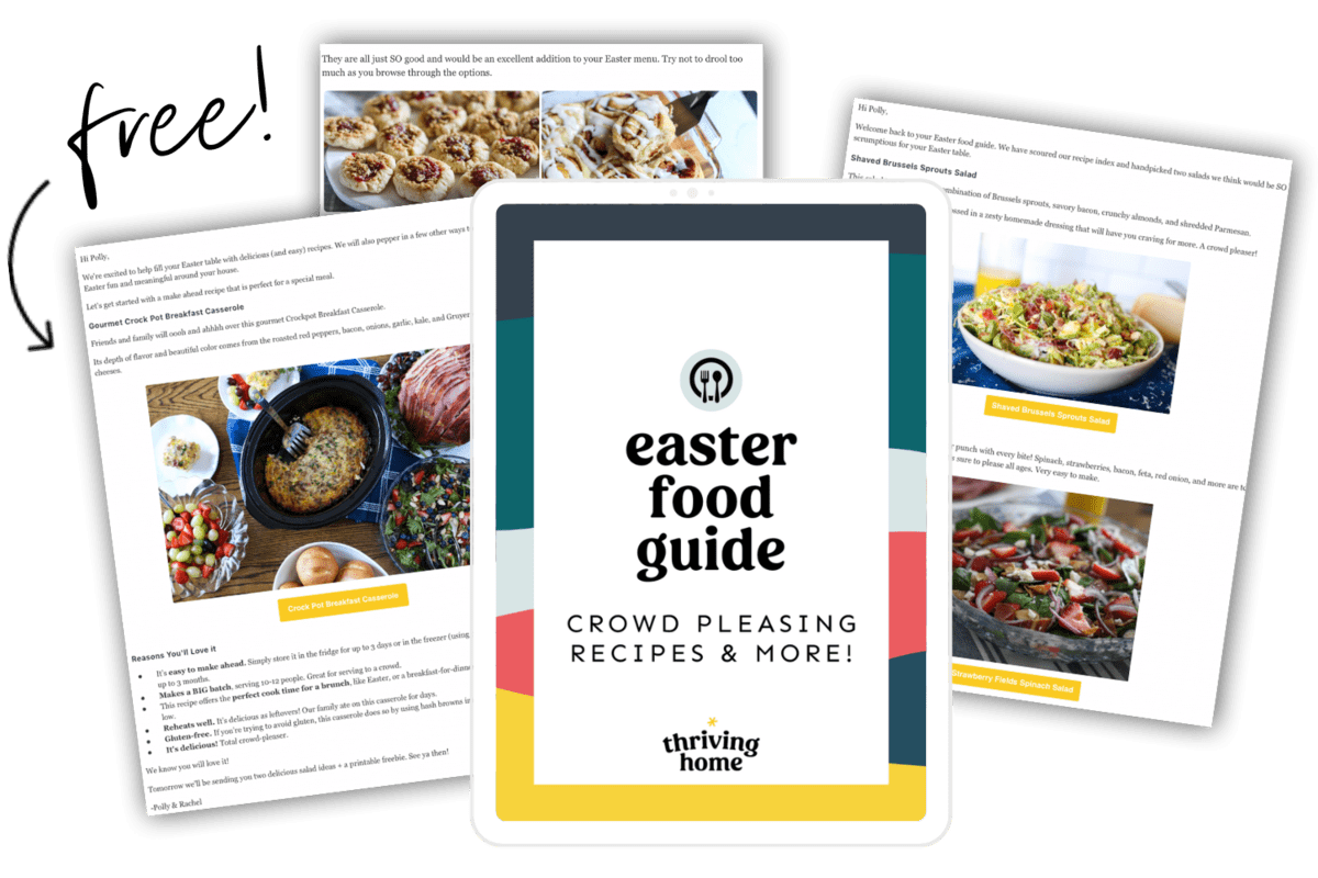 Easter Lunch Ideas (Easy Make Ahead Recipes!) Thriving Home