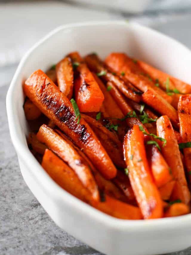 Maple Glazed Carrots Thriving Home