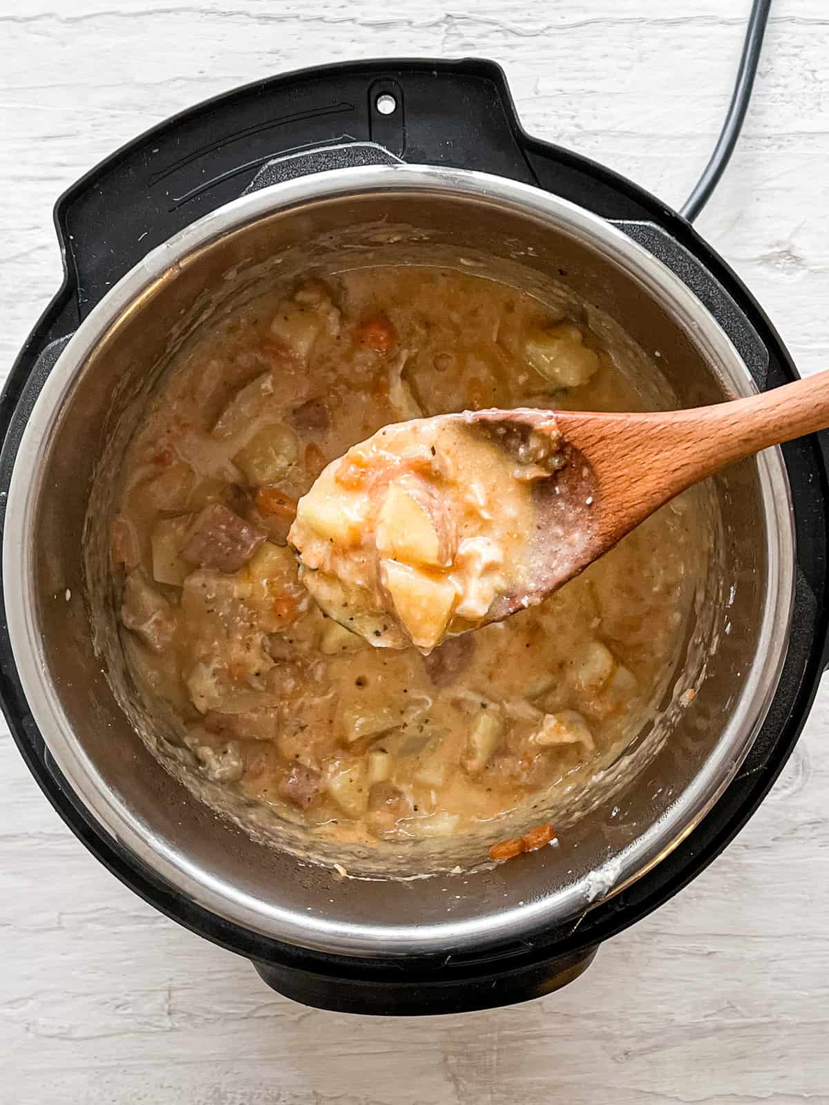 chicken pot pie filling in instant pot
