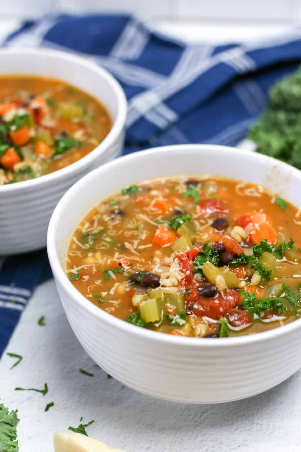 The BEST Instant Pot Vegetable Soup (with a Secret Ingredient!)