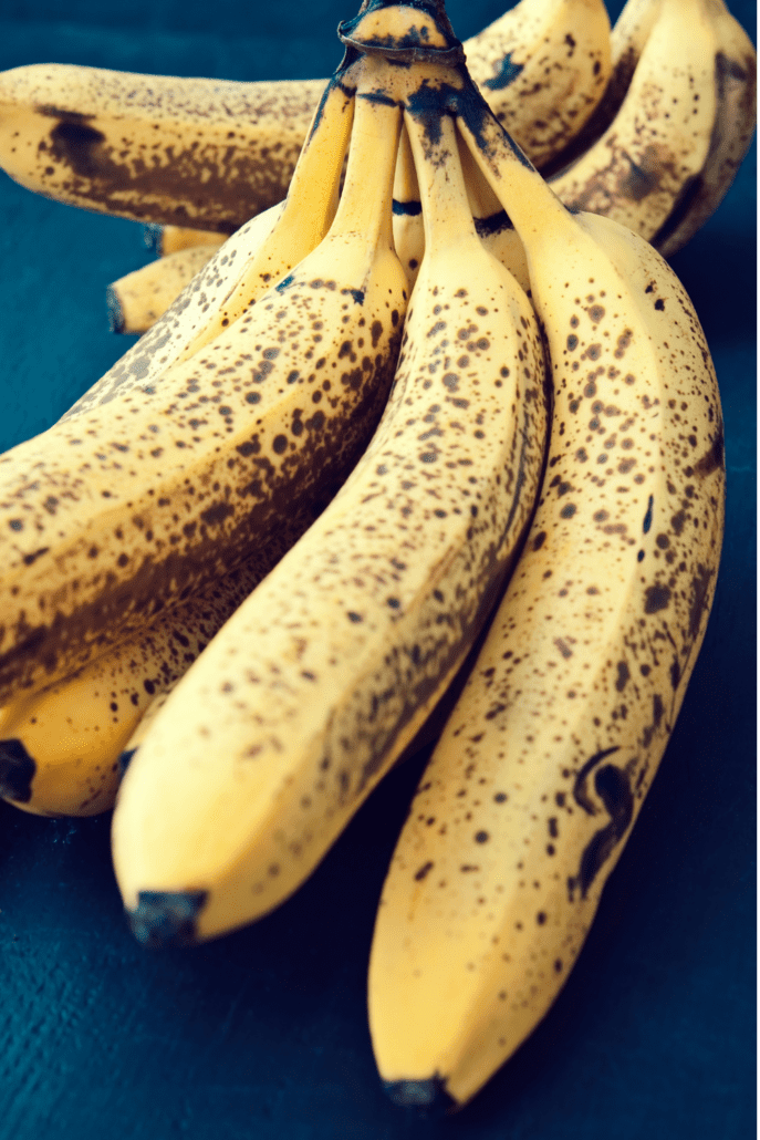 Overripe bananas