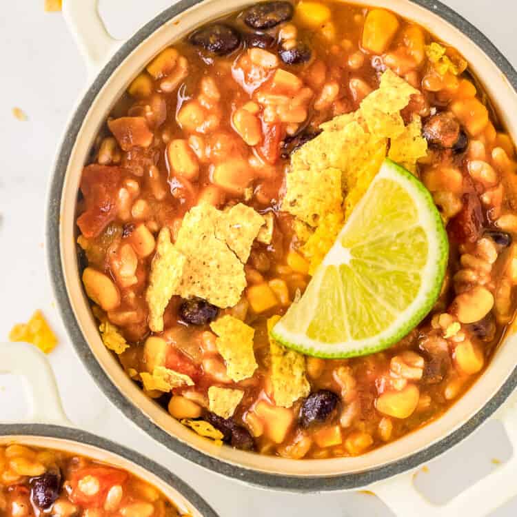 Crock pot tortilla soup