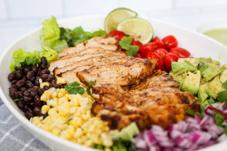 Southwest Chicken Salad - summer meal prep idea