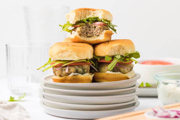 Turkey Burger Sliders (Easy 30 Minute Meal) Thriving Home