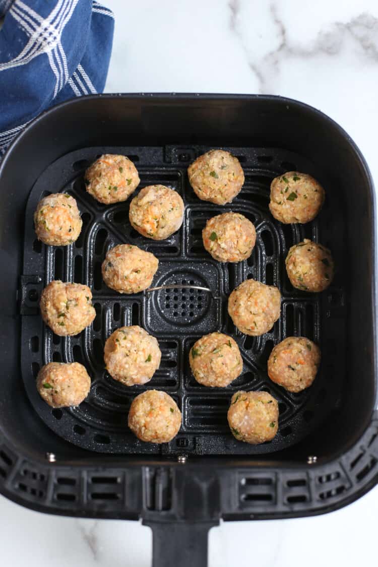 Air Fryer Turkey Meatballs Thriving Home