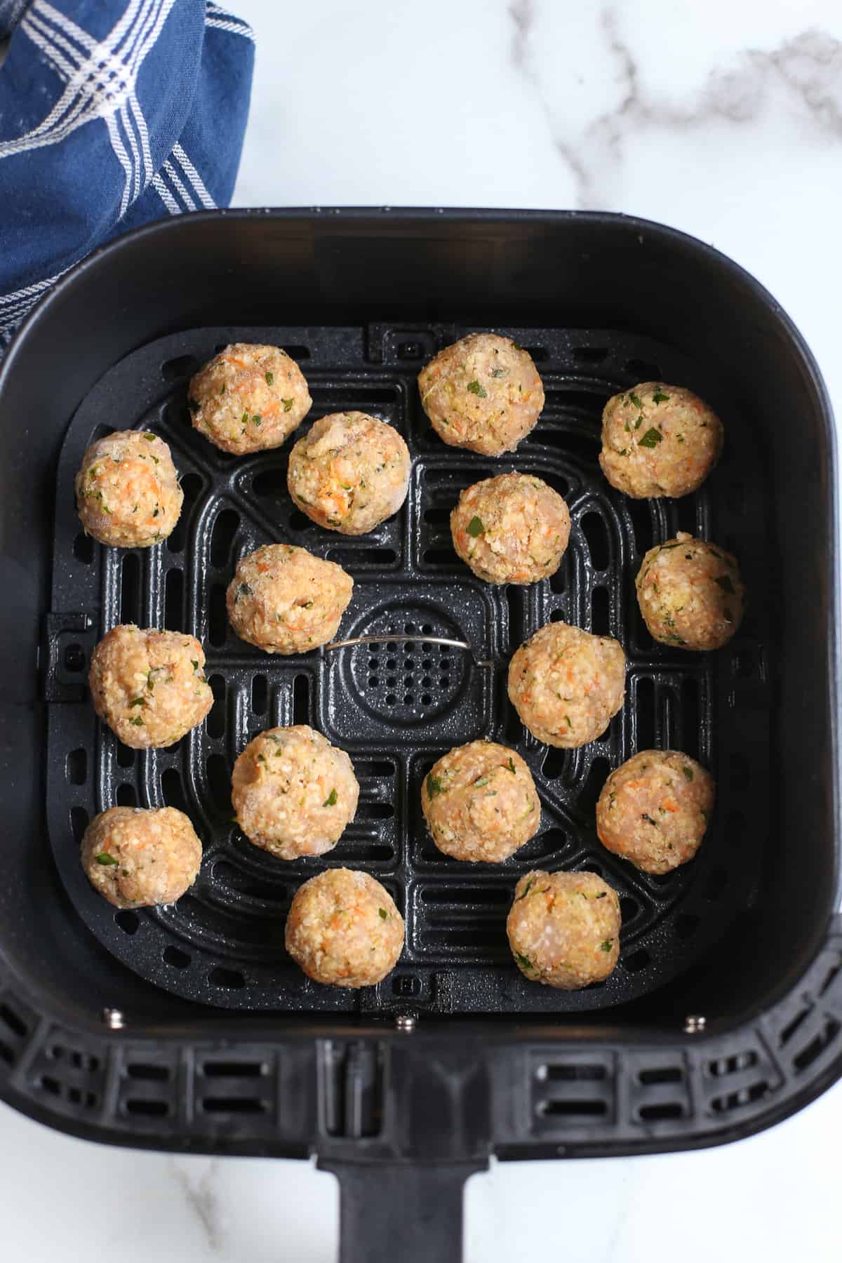 air fryer turkey meatballs