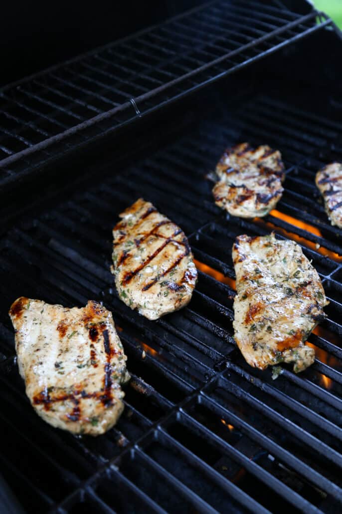 grilling balsamic chicken