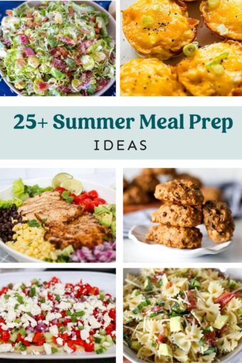 25+ Summer Meal Prep Ideas (Easy & Healthy) - Thriving Home