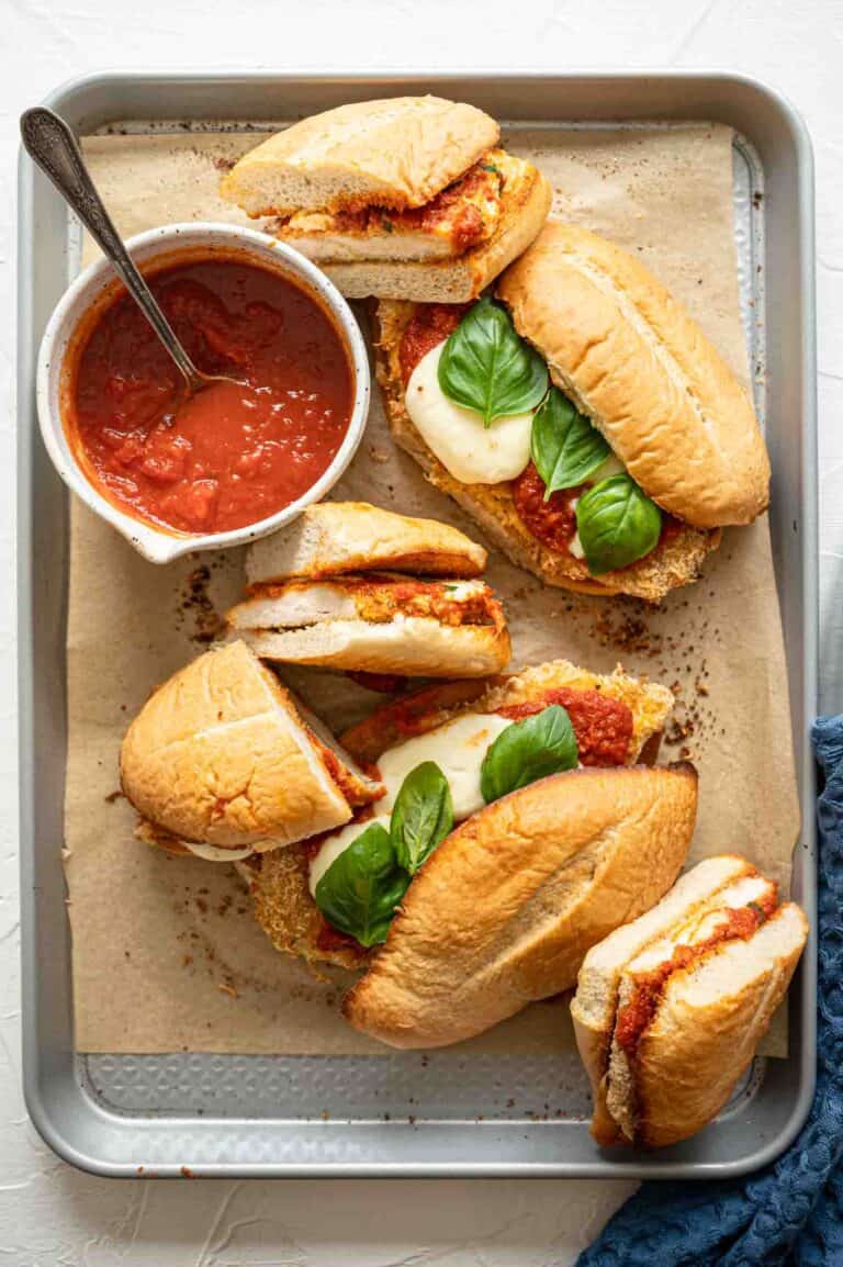 Chicken Parmesan Sandwich Thriving Home