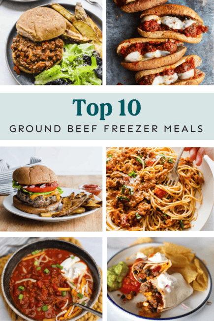 Ground Beef Freezer Meals