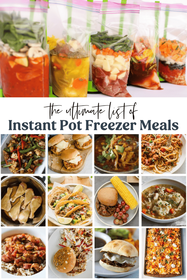 20+ Instant Pot Freezer Meals (+ Pro Tips!) - Thriving Home