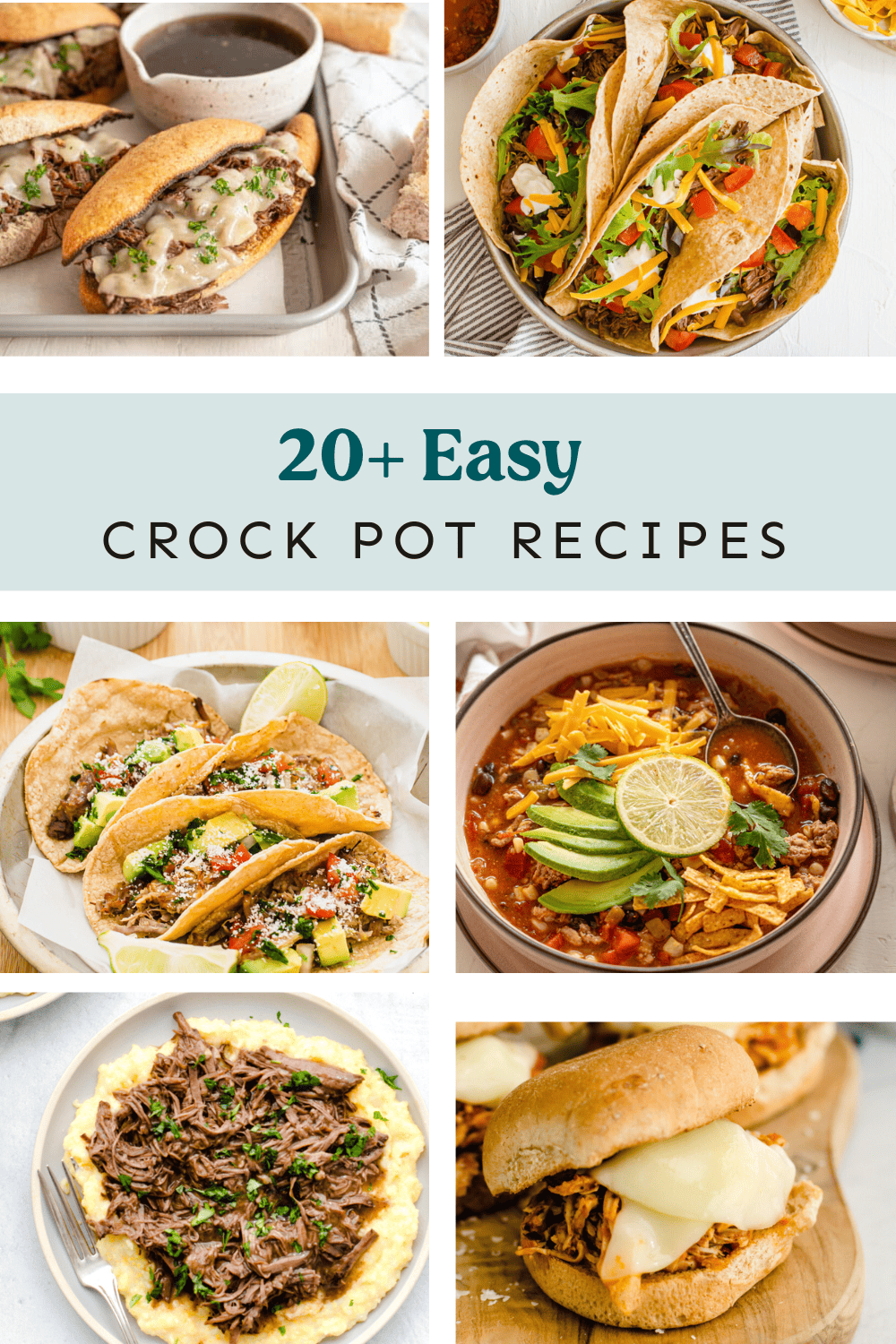 20+ Easy Crock Pot Recipes {Well-Tested & Delicious!}