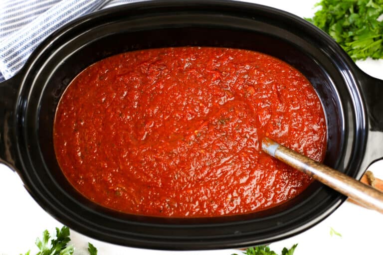 Slow Cooker Marinara Sauce