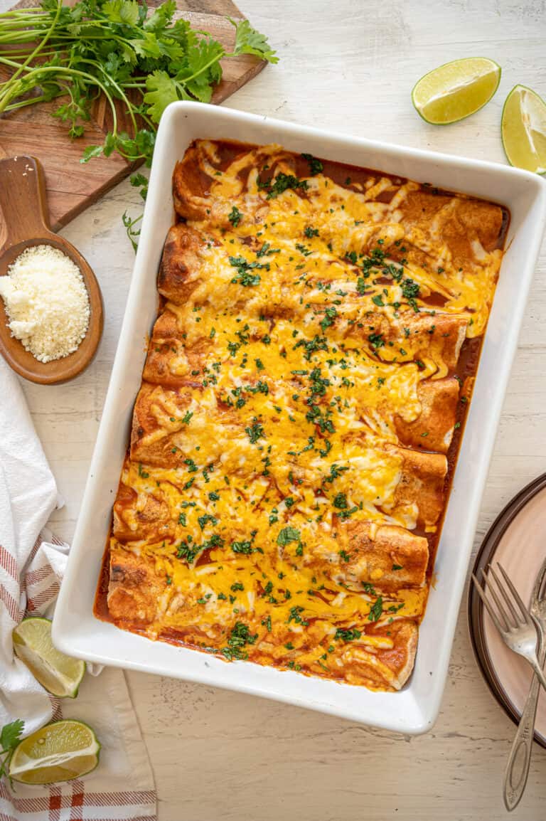 Cheesy Chicken Enchiladas