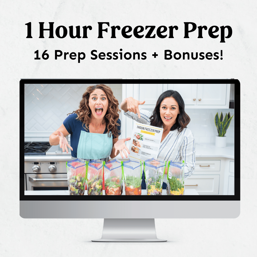 1 hour freezer prep promotional image.