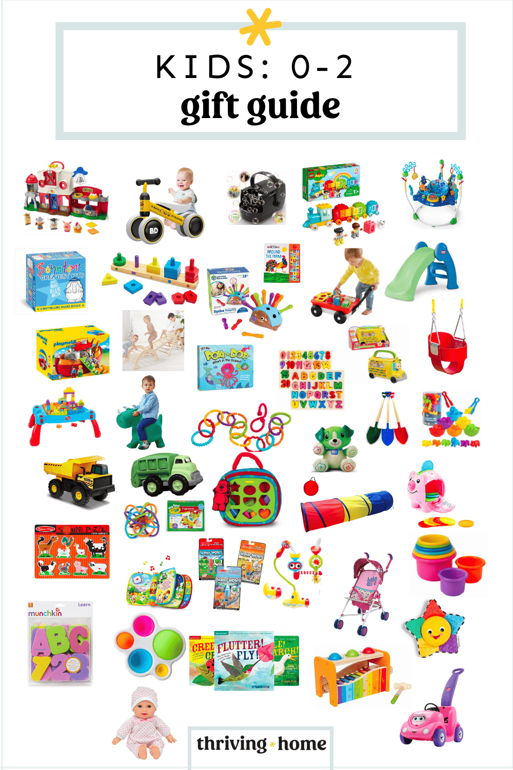 HOLA Toys for 1 Year Old Boy Gifts - 6 PCs Toy Trucks Mini Car Toys for 2  Yea