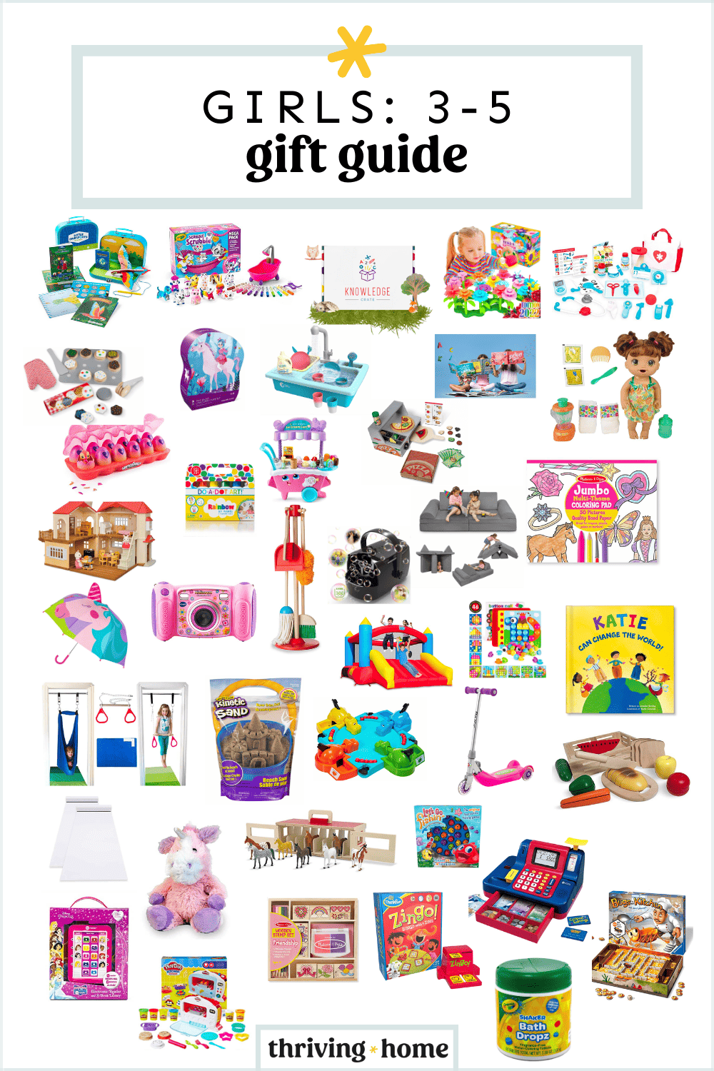 Gift Guide for Preschool Girls Ages 3 5