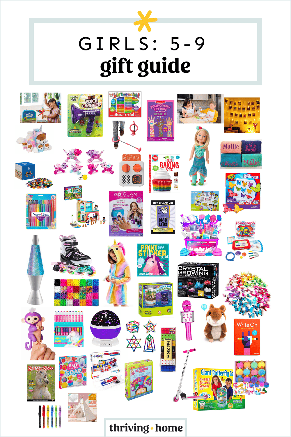 Gift Guide for Young Girls (Ages 5-9)