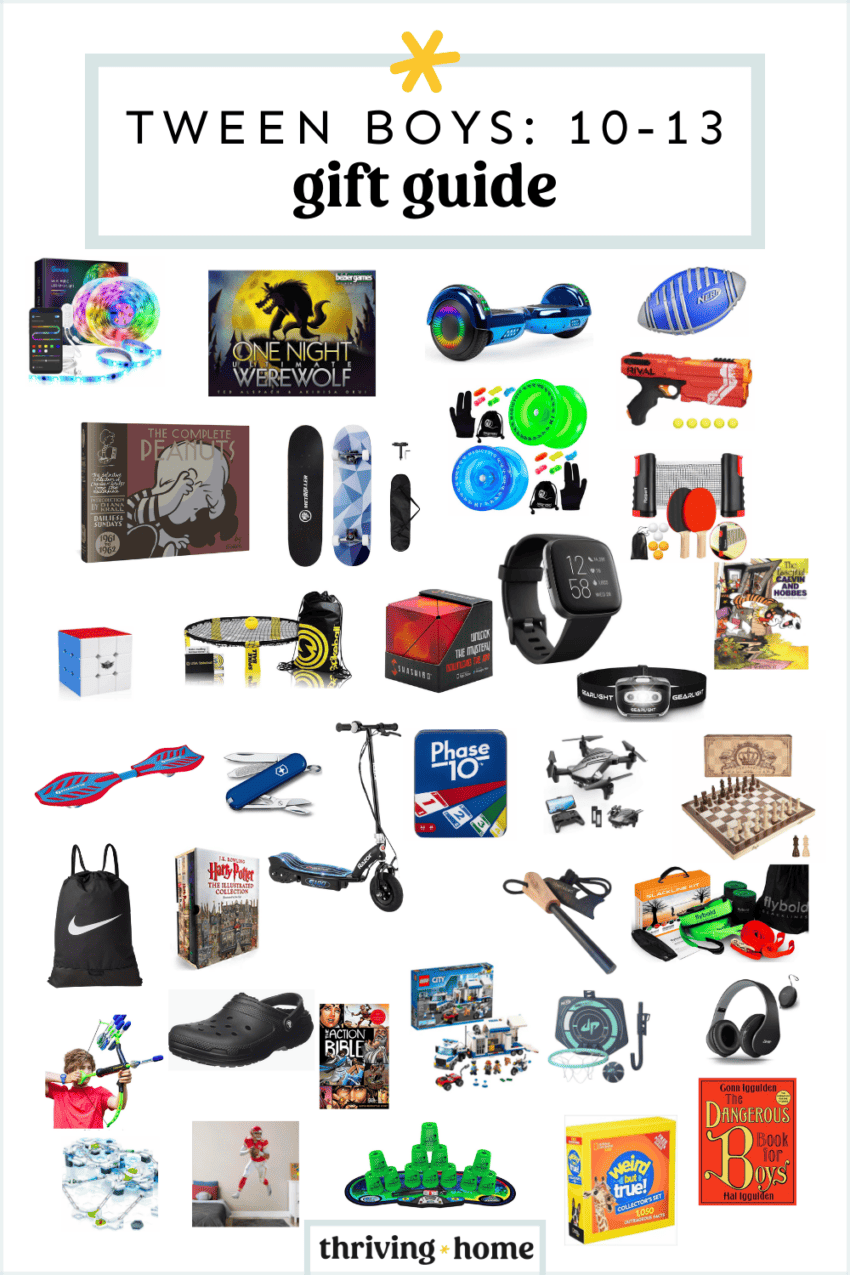 Gifts for Tween Boys {For Every Kind of Kid}