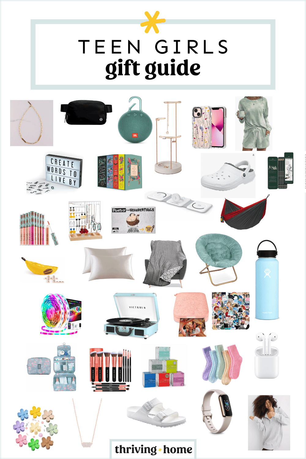 Teen girl gift guide. 