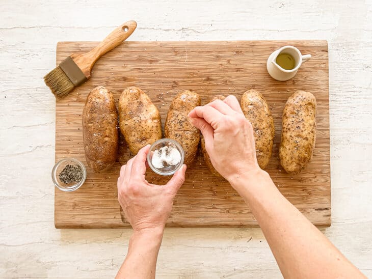 The BEST Baked Potato Bar - Thriving Home